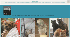Desktop Screenshot of animalfriendsoflansdowne.org